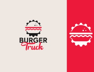 Projekt graficzny logo dla firmy online BurgerTruck